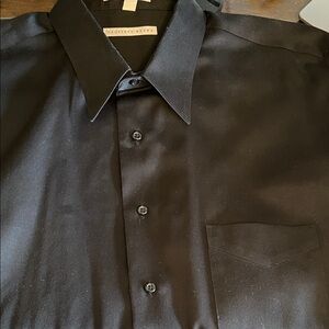 Geoffrey Beene Charcoal Men's Dress Shirt